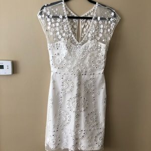 French Connection little white dress